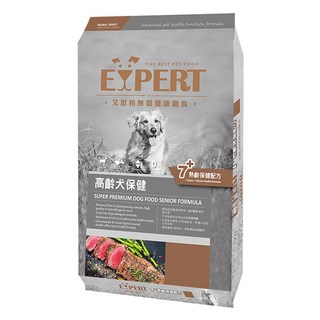 福壽實業 EXPERT 艾思柏 高齡犬保健 無穀犬食, 鹿肉, 6kg, 1袋