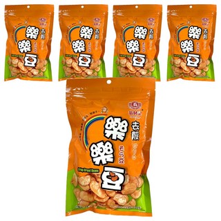 翁財記 蠶豆 脫殼樂樂豆 起司味, 240g, 5包