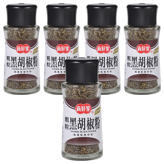 真好家 黑胡椒粗粒, 30g, 5瓶