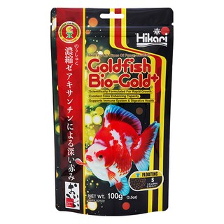 Hikari 高夠力 全方位金魚飼料(浮) S 100G 適用於各種金魚 增強體色 促進健康, 1入