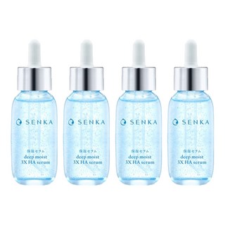 Senka Deep Moist 3X 透明質酸精華, 30ml, 4個