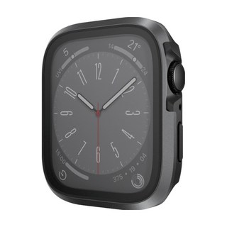 SwitchEasy Modern Hybrid 9H 鋼化玻璃鋁合金保護殼, 太空灰, 1個