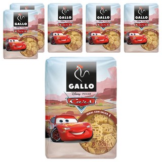 西班牙 GALLO 公雞牌 汽車總動員造型義大利麵, 300g, 6包