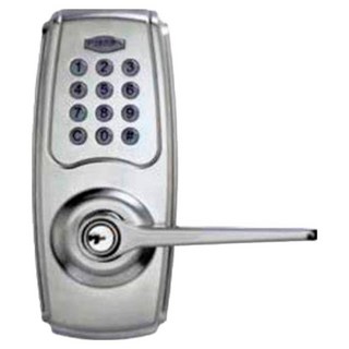 FAULTLESS 加安牌 二合一按鍵式電子鎖 KL-502P, 多種模式, 鑰匙密碼開鎖, 喇叭鎖孔即可安裝, 使用前請詳閱使用說明書