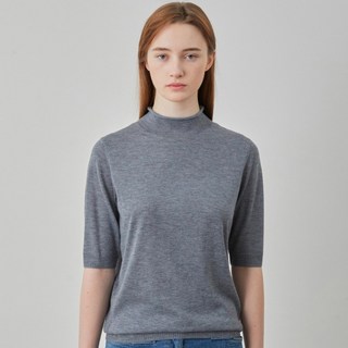 Olivia Lauren 女士金屬紗線半高領套頭針織衫 VOBBL5X1431