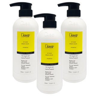 DUSA 度莎 常春藤亮彩護色洗髮精 針對染後髮質 延長鎖色時間, 500ml, 3瓶