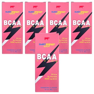 RED COW 紅牛 聰勁即溶BCAA 5000mg 蔓越莓口味, 26g, 5盒