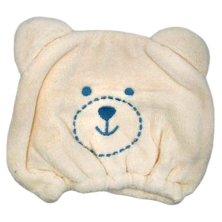 Fees BEBE 兒童乾髮帽, 米白色, 1個