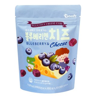 Yomit 韓爸田園日記 餅乾, 藍莓起司, 16g, 1包