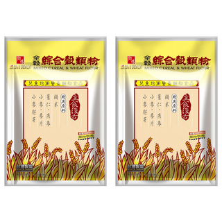 SUNWAY 鄉味 全穀綜合穀類粉, 450g, 2包, 15份