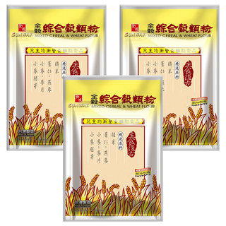 SUNWAY 鄉味 全穀綜合穀類粉, 450g, 3包, 15份