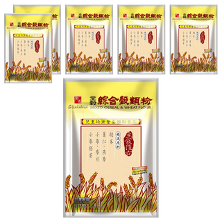 SUNWAY 鄉味 全穀綜合穀類粉, 450g, 6包, 15份