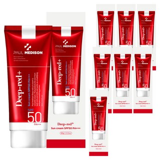 PAUL MEDISON Deep red防曬霜 SPF50 PA+++ 60ml, 8個