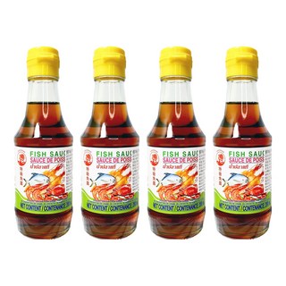 COCK BRAND 公雞牌 特級鮮魚露, 200ml, 4瓶