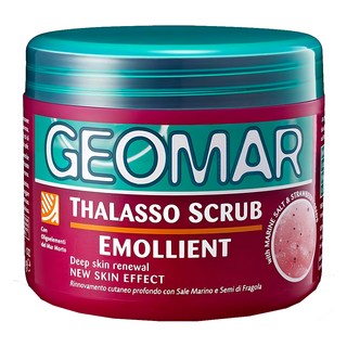 Geomar 吉兒瑪 死海礦物精油身體磨砂膏 草莓精華, 600g, 1罐