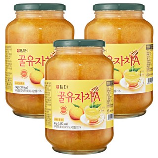 담터 꿀유자차A, 2kg, 1개입, 3개