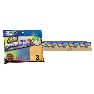 SUSU 舒舒 長纖神奇抹布 12條, 1包