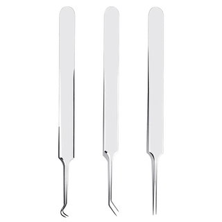 AHOYE 不鏽鋼粉刺夾3件組 德國製, 單一顏色, 1組