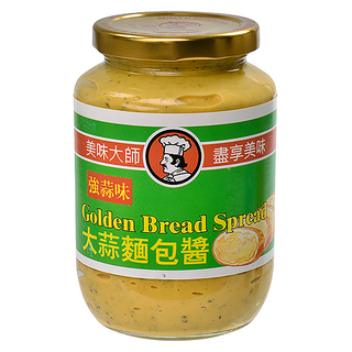 CHEF'S CHOICE 美味大師 強蒜味大蒜麵包醬, 470g, 1罐