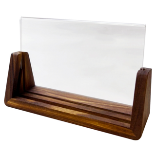 木製良品 U型實木相框 CAFJ0025K, 胡桃木橫款, 1個