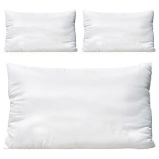 夢之語 雲柔防蟎抗菌水洗枕, 白色, 3個