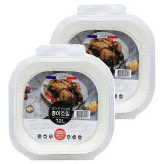 JJ HAPPY HOUSE 氣炸鍋用防油烘焙紙, 90張, 2組