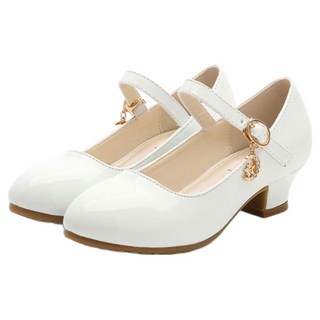 LULUSHU 女童基本款水鑽跟鞋