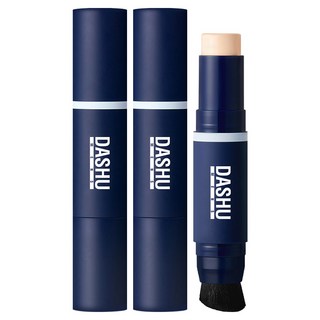 DASHU 男士多效遮瑕粉底棒 SPF50+ PA++++ 12g, 01 Light Beige, 2支