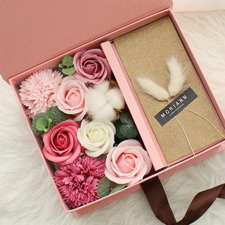 MORIANN Merci 花卉現金禮盒, 粉紅色, 1個