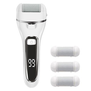 아크로 충전식 무선 전동 발각질 제거기 ACRO FG01, 화이트