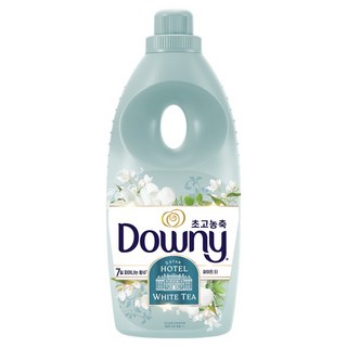 다우니 7일향수 초고농축 섬유유연제 화이트티 본품, 1개, 1L