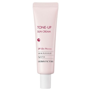 DermaFactory Vegan亮顏物理防曬乳 SPF50+ PA++++, 1個, 30g