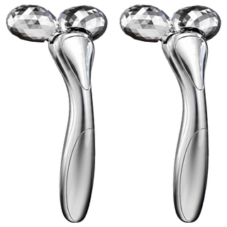 SK 雄碁 雙滾輪按摩棒, 銀色, 2件