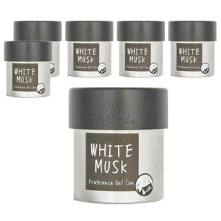 John's Blend 香氛凝膠罐 85g, 白麝香, 6罐