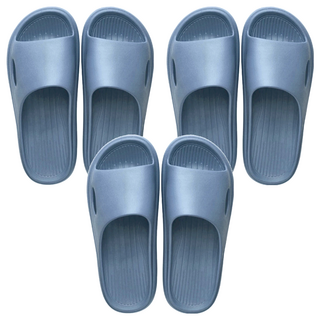 厚底室內拖鞋 3雙, EVA材質, 280mm, 深藏青, 1組