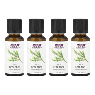 NOW Foods 100%茶樹精油, 30ml, 4瓶