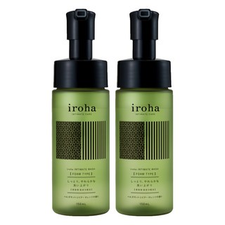 iroha 私密處清潔慕斯, 150ml, 2個