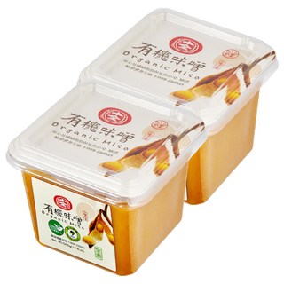 十全 有機味噌, 500g, 2盒