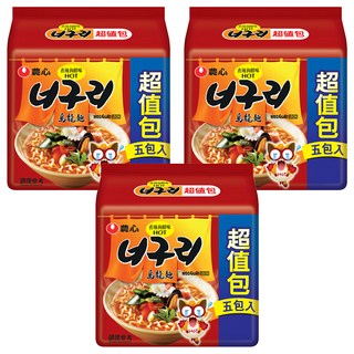 NONGSHIM 農心 香辣海鮮味烏龍麵, 120g, 15包