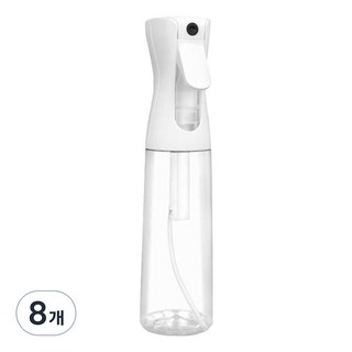 선동상사 미용 스프레이 공병 300ml, 8개, 화이트