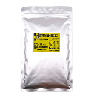 蔘大王 現磨純白胡椒粉 - 提升料理風味 天然無添加, 1包, 150g