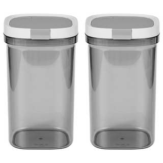 磁吸勺密封奶粉罐, 2個容器 + 2個蓋子, 2個