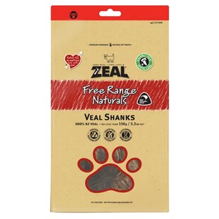 ZEAL 真致 天然風乾零食, 牛小腿, 150g, 1包