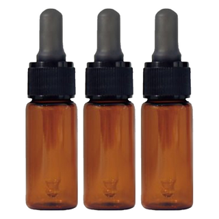 台灣 COSMOS 滴管瓶 隨機出貨 10ml, 棕/透明色, 3個