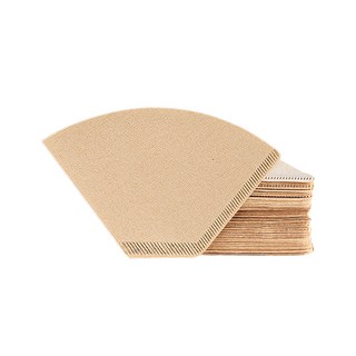 칼딘 U형 콘타입 핸드드립 커피 여과지 브라운 1~2인용, 1개, 50개입