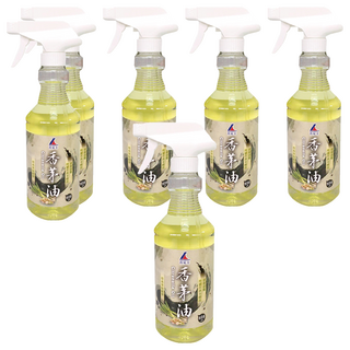 KENNEX 肯尼士 香茅油 525ml 草本萃取精華 無殺蟲劑配方 驅蚊蟲 芳香除臭 清新典雅, 6瓶