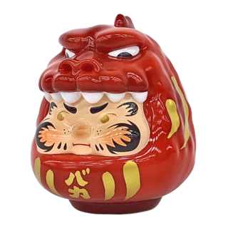 TOYZEROPLUS PPBABY x MONSTER 100%PP 幸運貓達摩 公仔, 1個