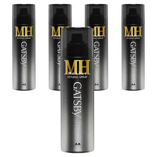갸스비 매트 앤 하드 스타일링 스프레이, 200ml, 5개