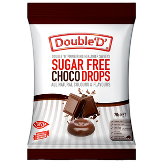 Double'D' 無糖糖果 經典可可, 70g, 1袋