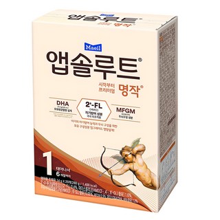 앱솔루트 시작부터 프리미엄 명작 스틱분유 1단계, 1개